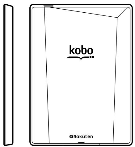 KOBO AURA H2O - Anatomie de votre liseuse Kobo - 5