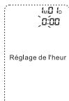 THOMSON CARDIO A9 TU80S - Réglage de l'heure du jour - 1