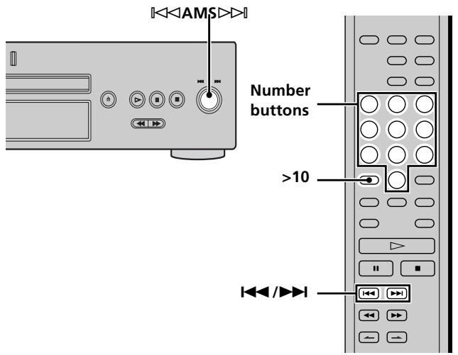 SONY SCD-XB790 - Locating a Specific Track - 1