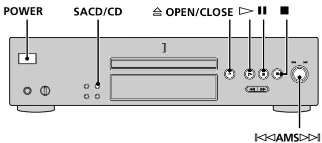 SONY SCD-XB790 - Playing a Disc - 1
