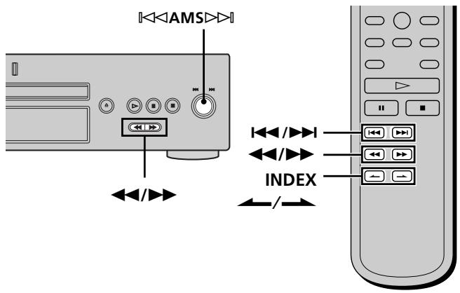 SONY SCD-XB790 - Localisation d'un passage déterminé sur une plage - 1