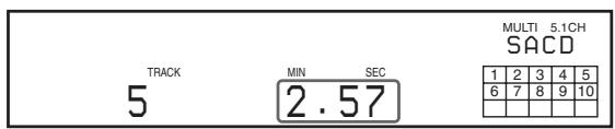 SONY SCD-XB790 - Ansteuern einer Passage durch Einstellen eines Zeitpunkts im Titel (Time Search) - 1