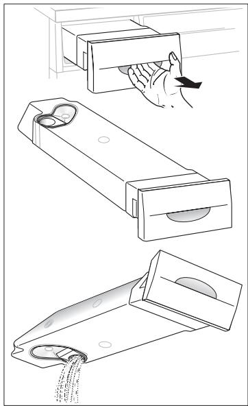BOSCH WTL 6101FR - Vidange du réservoir de récapuration d'eau - 1