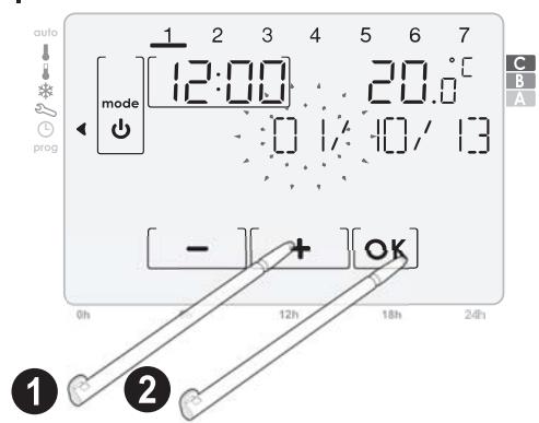 SOMFY 4241240wt - Réglage de la date - 4