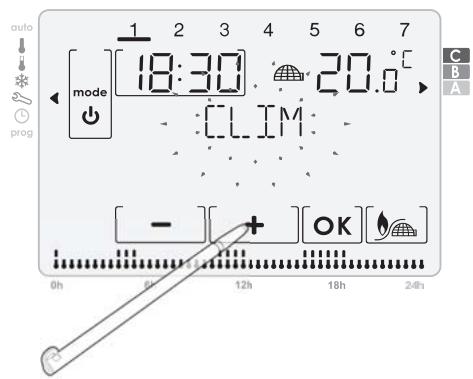 SOMFY 4241240wt - Choix du régime: Chauffage ou climatisation - 2