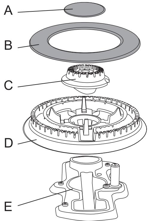 FALCON EXL 110 DFSS/C-EU INOX - Brûleur de Wok - 1