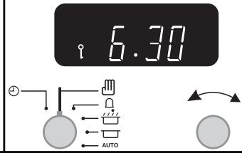 FALCON EXL 110 DFSS/C-EU INOX - Mise en marche et arrêt automatiques du four - 4
