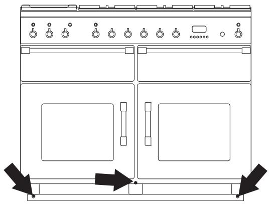 FALCON EXL 110 DFSS/C-EU INOX - Déplacement de la cuisineire - 3