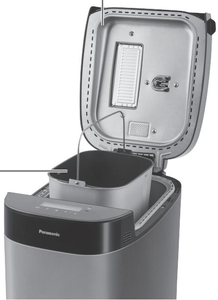 PANASONIC SD-ZX2522KXG - Couvercle du - 2