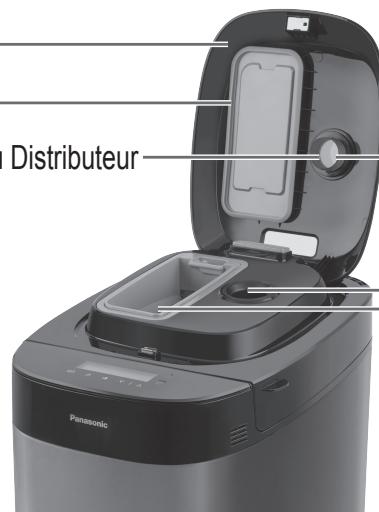 PANASONIC SD-ZX2522KXG - Couvercle du - 1