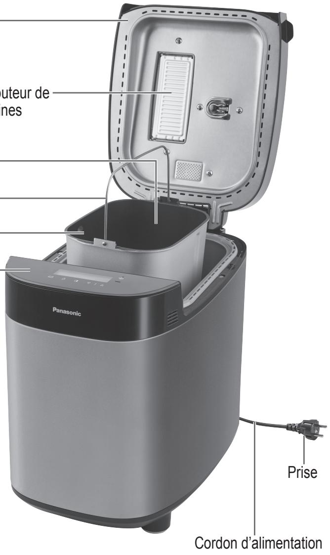 PANASONIC SD-ZX2522KXG - Couvercle du distributeur - 5