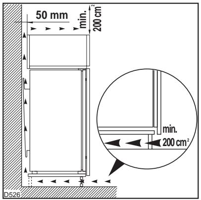 ARTHUR MARTIN ARN 2370 BLANC - Dimensions de la niche - 2
