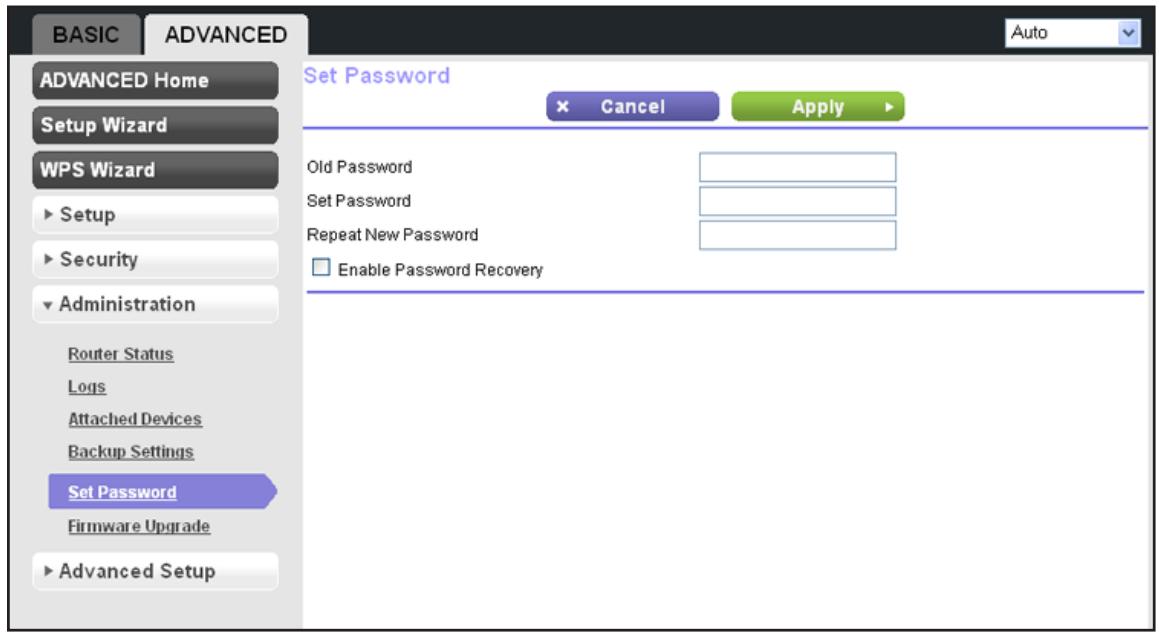 NETGEAR PR2000-100EUS - To change the default password that you use to log in to the Trek: - 1