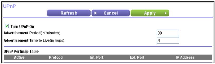 NETGEAR PR2000-100EUS - To turn on Universal Plug and Play: - 1