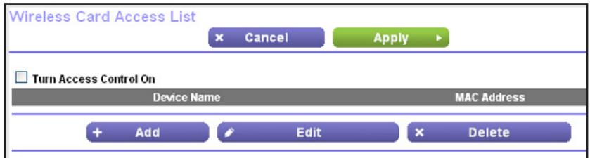 NETGEAR PR2000-100EUS - To restrict access based on MAC addresses: - 2