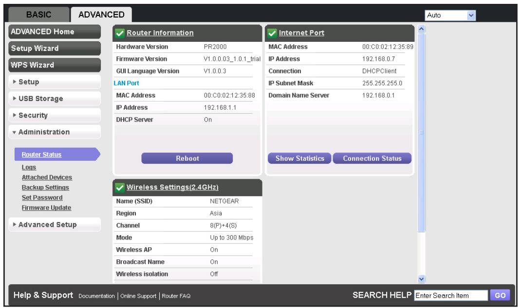 NETGEAR PR2000-100EUS - To view the traffic statistics: - 1