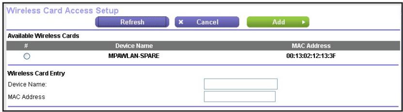 NETGEAR PR2000-100EUS - To restrict access based on MAC addresses: - 3