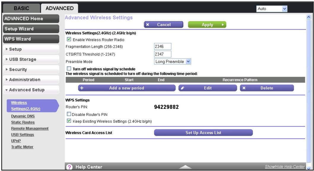 NETGEAR PR2000-100EUS - To specify WPS settings: - 1