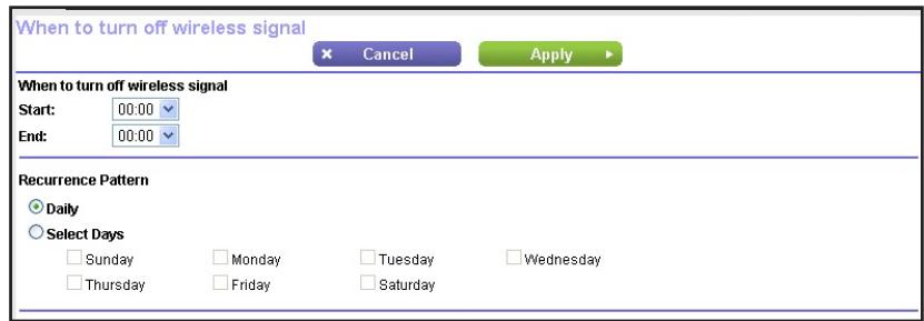 NETGEAR PR2000-100EUS - To configure and enable the wireless schedule: - 2