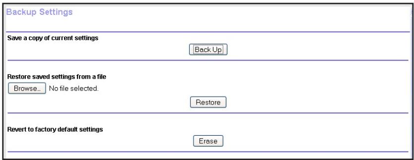 NETGEAR PR2000-100EUS - To back up the Trek's configuration settings: - 1