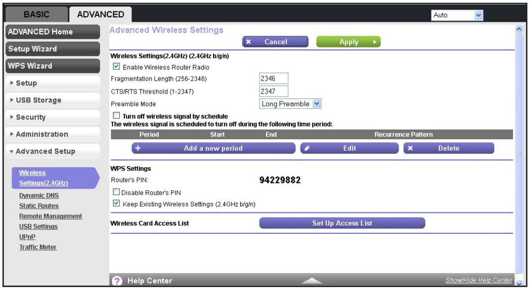 NETGEAR PR2000-100EUS - To configure and enable the wireless schedule: - 1