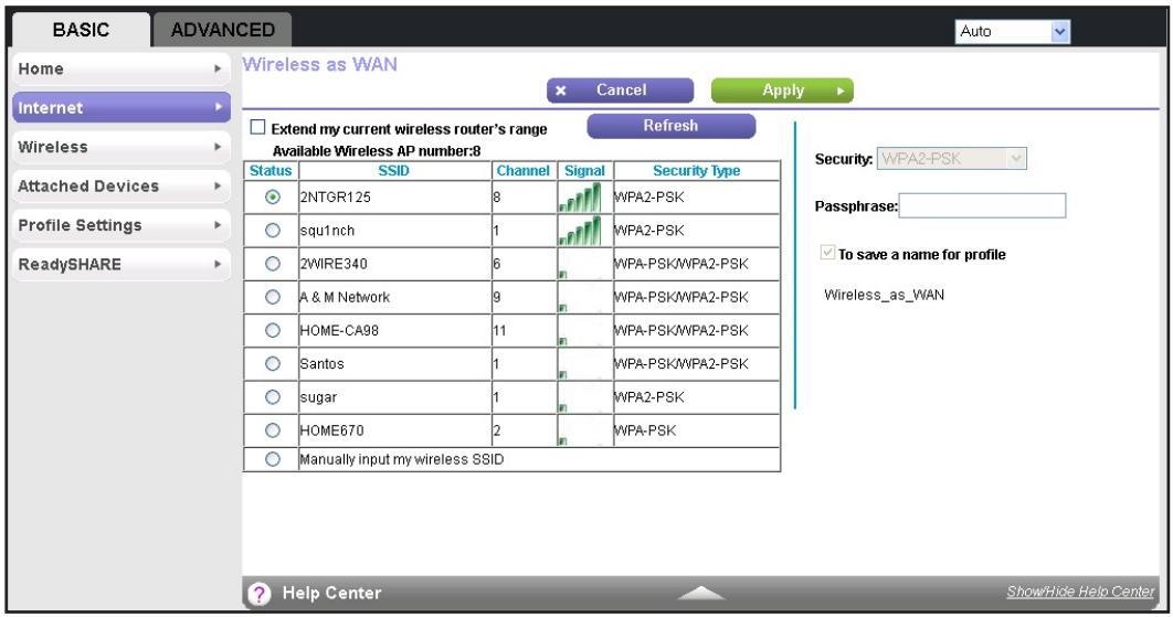 NETGEAR PR2000-100EUS - To connect to a public WiFi hotspot: - 1