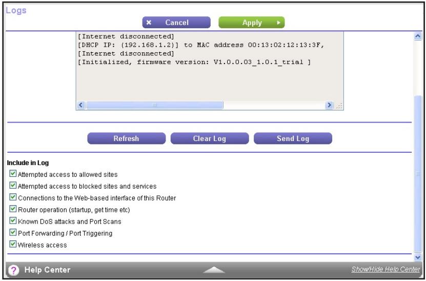 NETGEAR PR2000-100EUS - To specify log settings: - 1