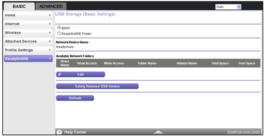 NETGEAR PR2000-100EUS - To edit a network folder: - 1