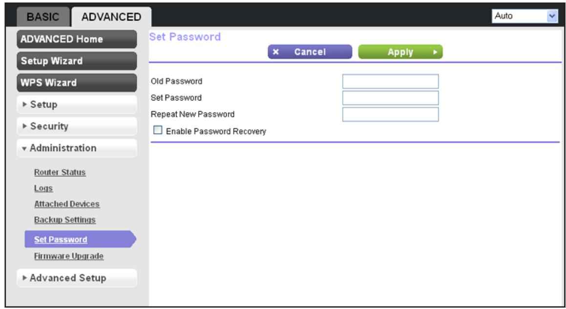 NETGEAR PR2000-100EUS - To set up password recovery: - 1