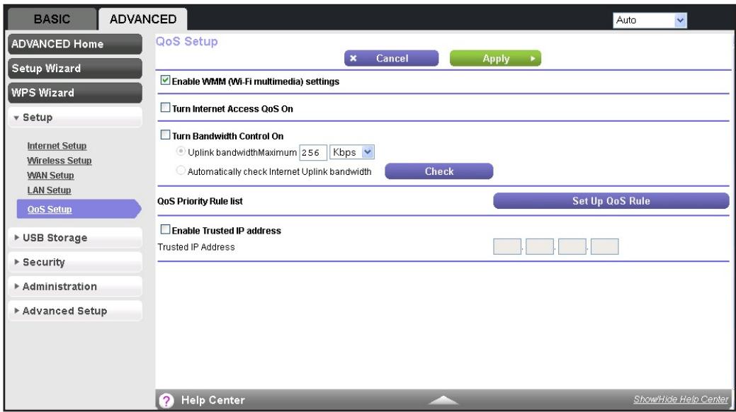 NETGEAR PR2000-100EUS - To set up QoS: - 1