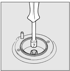 INDESIT K6621X - Adaptation du plan de cuisson aux différents types de gaz - 1