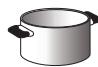 RITCHENAID RHiP3 90400 - Diamètre conseilé pour le fond des cassetoles - 2