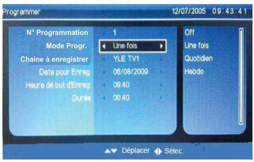 TOKAI LTL-2212U - Programmation de I'Enregistrement (Mode Timer) - 1