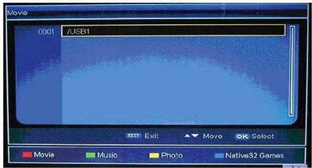 TOKAI LTL-2212U - Lecture de fichiers multimédia (uniquement pour le port USB côte gauche du TV ayant la fonction PVR) - 1