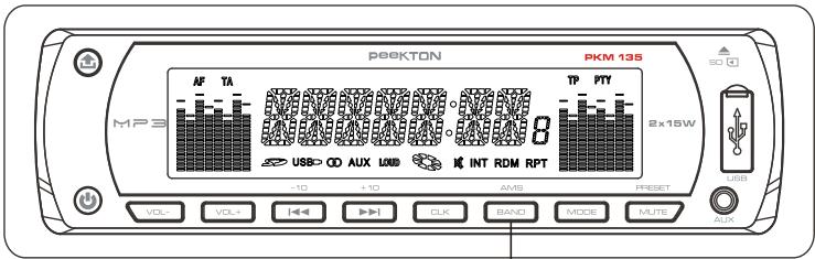 PEEKTON PKM135 - TOUCHE AMS (RECHERCHE AUTOMATIQUE) - 1