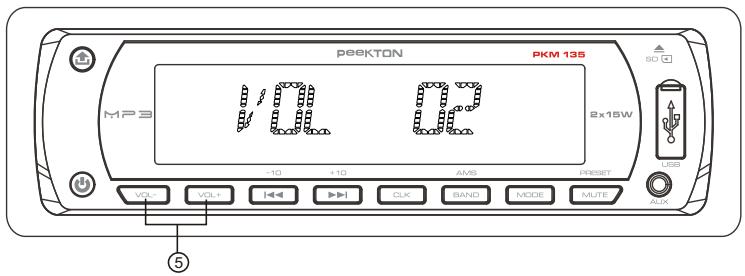 PEEKTON PKM135 - TOUCHES VOLUME+/- - 1
