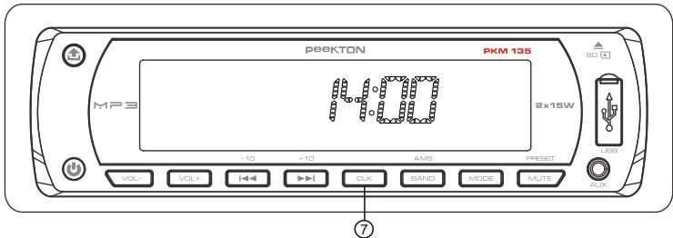 PEEKTON PKM135 - TOUCHE CLK (HORLOGE) - 1