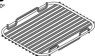 FALCON CDL100DFWH/C-EU - Utilisation de la grille coulissant - 10