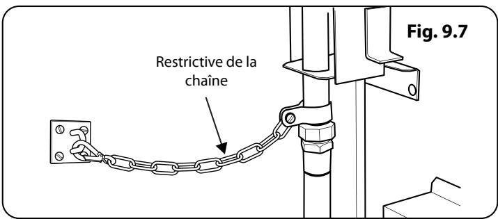 FALCON CDL100DFWH/C-EU - Fixation de l'Équerre ou Chaine de Stabilisation - 4