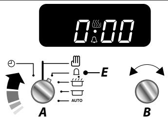 FALCON CDL100DFWH/C-EU - 2-boutons horloge - 2