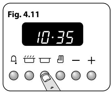 FALCON CDL100DFWH/C-EU - Mise en marche et arrêt du four avec minuterie - 5