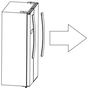 WINIA WFRN-H550D2X - Enlever les poignées - 2