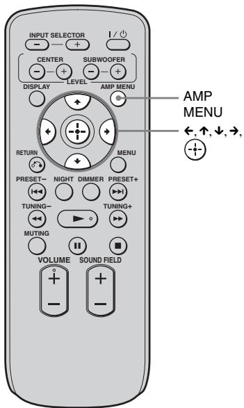 SONY RHT-G900 - Modification du réglage de l'affichage (display) - 1