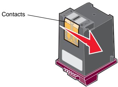 LEXMARK RK3100 - Essuyage des buses et des contacts des cartouches - 2