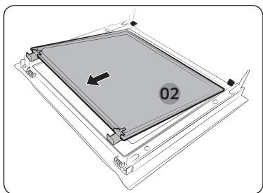 SAMSUNG V75K5571RM - Vitre de la porte - 3
