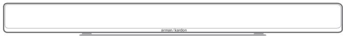 HARMAN KARDON SABRE SB35 - Positionnement de la SABRE SB35 sur une table - 3