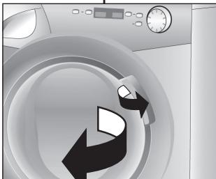 CANDY GS1282D3BLANC - COMMANDES - 1