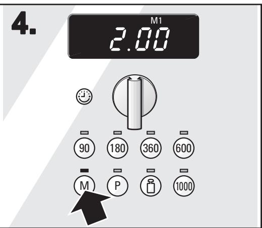 GAGGENAU EM 201-130 - Mémoriser les réglages - 4