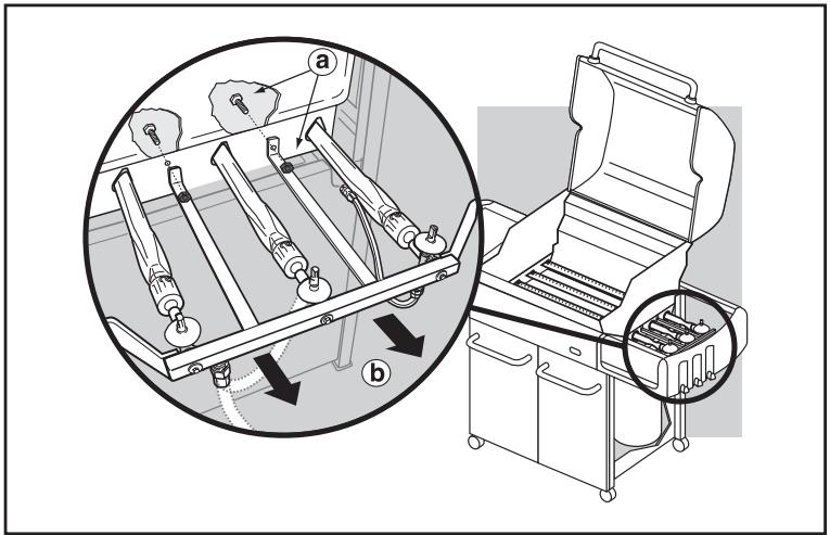 WEBER GENESIS E310 RG 2011 - REPLACEZ LA PILE SI NECESSAIRE. - 1