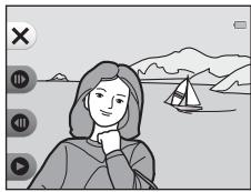 NIKKON COOLPiX - Arretez ou redemarrez le diaporama. - 1